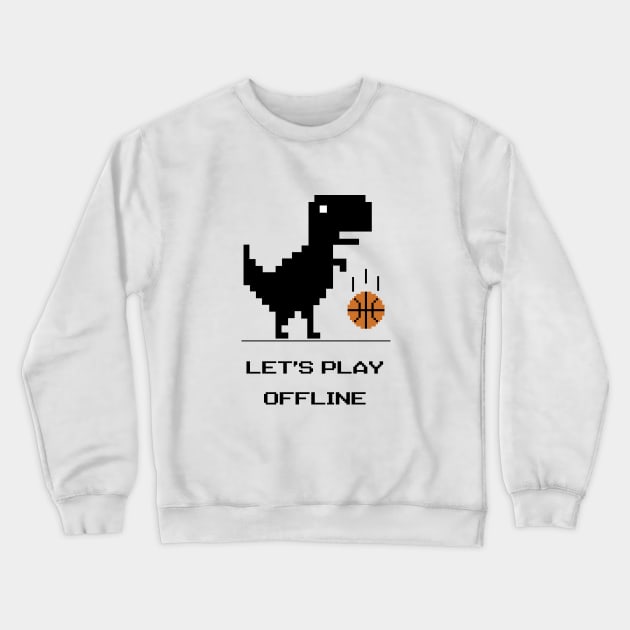 OFFLINE Crewneck Sweatshirt by madandaku